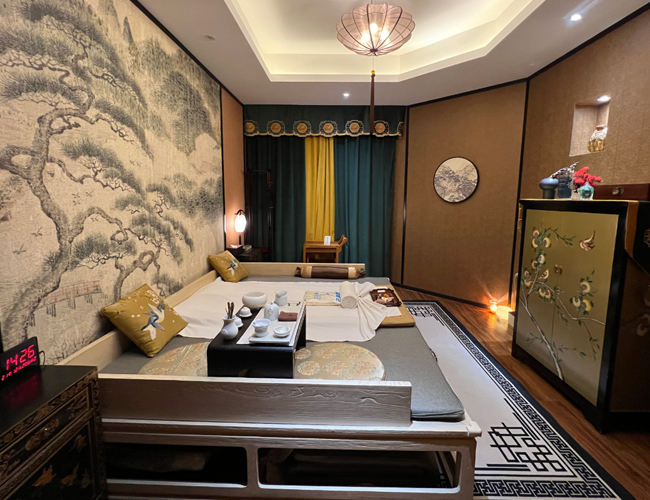 武汉洪山足疗减压会所环境展示（二）一种真挚的艺术生活态度